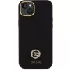 GUESS | GUHCP15M4DGPK | Cover posteriore | Apple | iPhone 15 Plus/14 Plus | TPU, silicone, microfibra | nero
