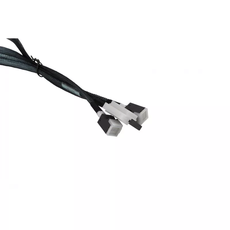 Cavo SAS Supermicro CBL-SAST-0826 Slimline SAS su 2x MiniSAS 0,7 m nero