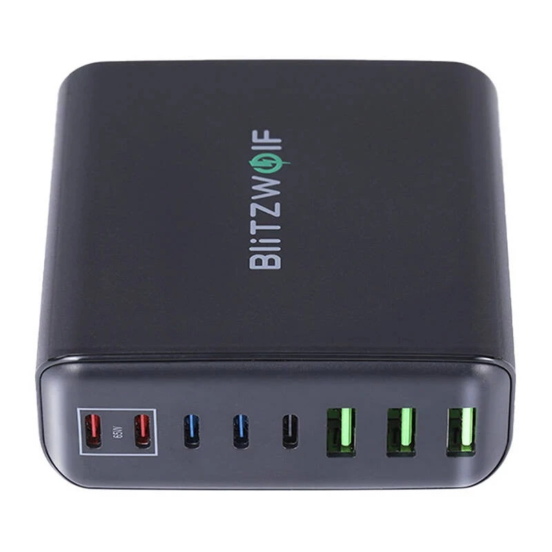 Caricabatterie da parete Blitzwolf BW-S26 250W (nero)