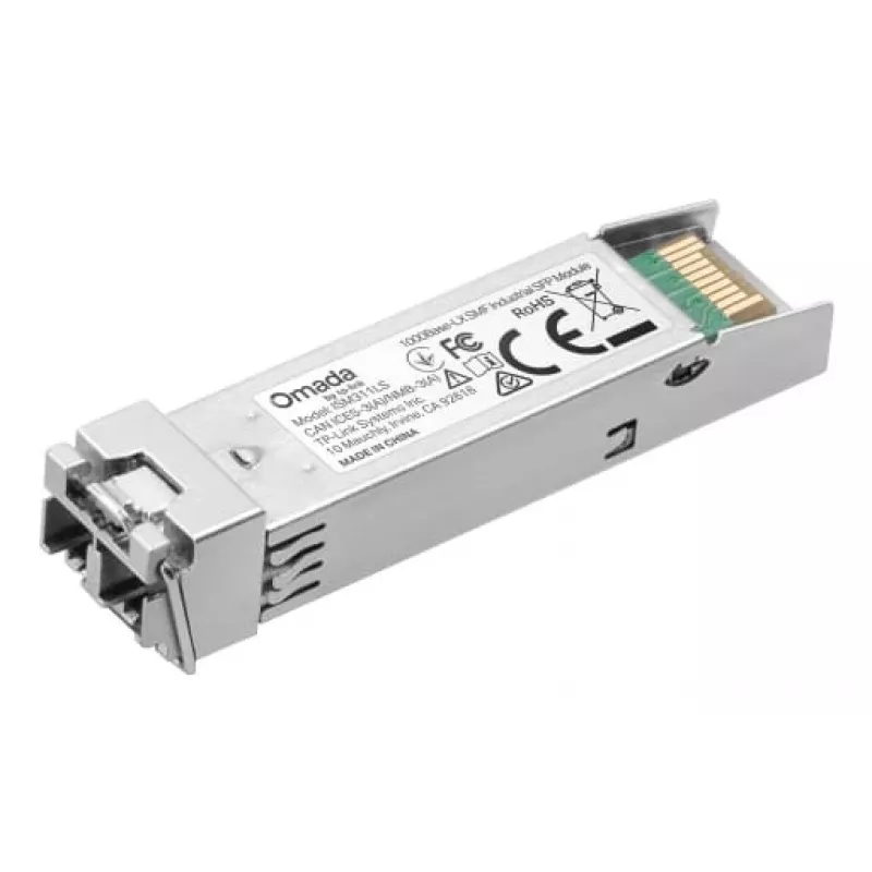 TP-Link Omada ISM311LS modulo transceiver SFP, 1000Base-LX, monomodale, 1310 nm, 1,25 Gbit/s, 20 km, industriale