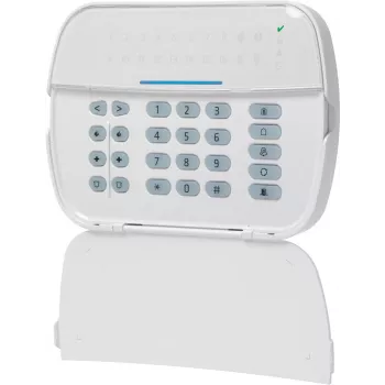 Tastiera LED cablata DSC 45008 per centrali di sicurezza – 16 zone, tasti funzione F1–F5