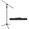 Asta per microfono Omnitronic MS-3 nero con custodia