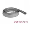 Guaina protettiva per cavi DeLOCK 20830 grigio 1,5 cm