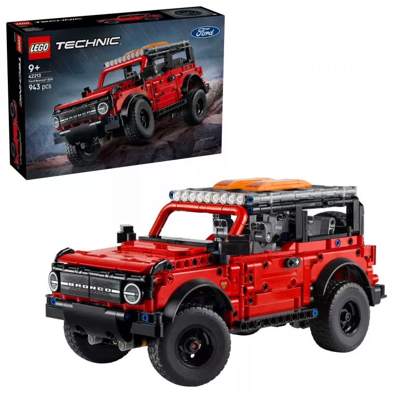 LEGO Technic set da costruzione Ford Bronco Off-Roader 4x4 modello 42213 — 943 pezzi, età 9+