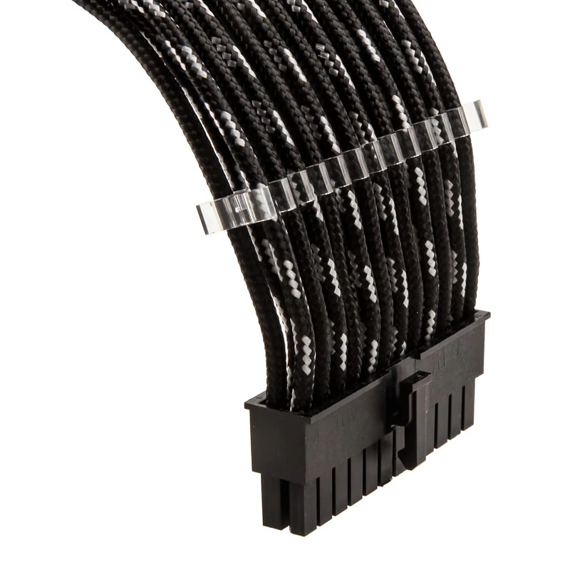 Kit prolunga cavi PHANTEKS PH-CB-CMBO_SSV 500 mm nero/argento – prolunghe cavi per componenti PC