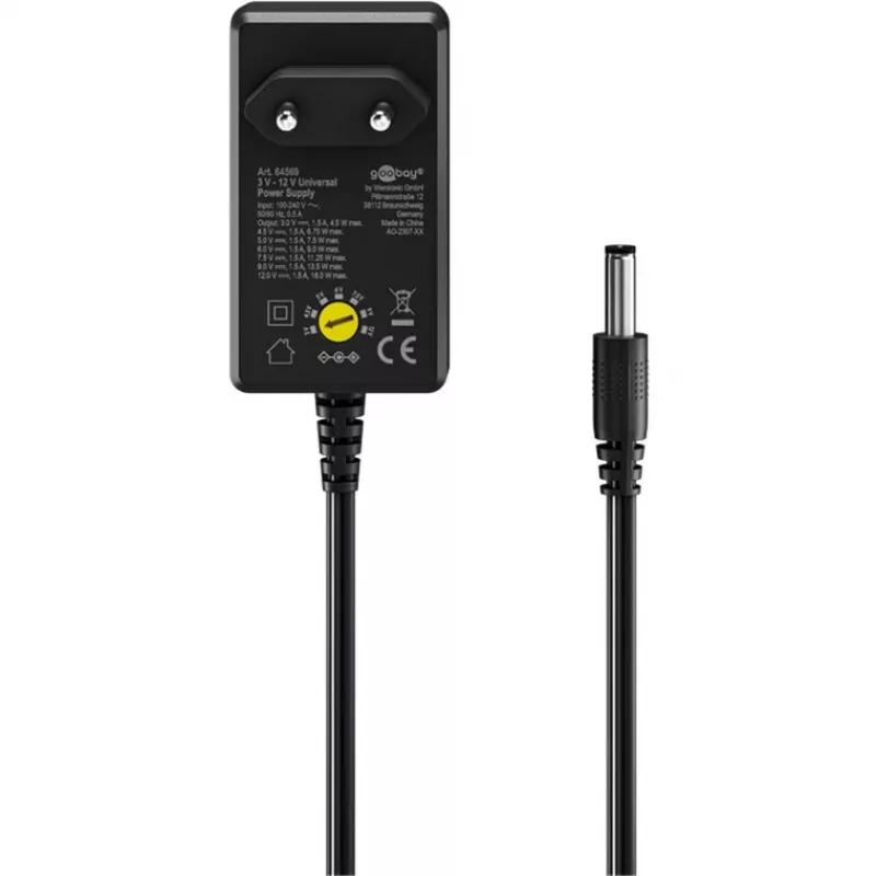 Alimentatore Goobay 74436 nero