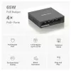 Mercusys switch desktop 5 porte Gigabit con 4 porte PoE+