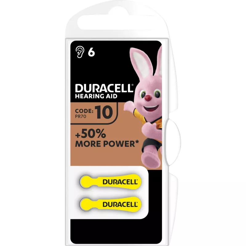Batteria monouso Duracell DA10
