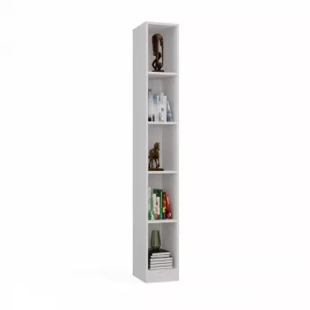 Libreria top e shop REGAŁ R25 25 cm bianco – libreria monoblocco