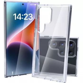 StyleShell SHOCKFlex, custodia per cellulare trasparente, Samsung Galaxy S24 Ultra