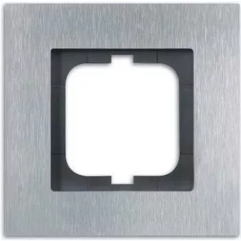 Busch-Jaeger 1721-860 placca/copertura interruttore argento (2CKA001754A4254)