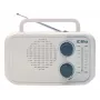 Radio Eltra DANA bianca – radio analogica portatile, design compatto da tavolo