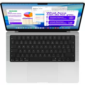 Apple MacBook Pro argento MDE64D/A - 35,6 cm (14