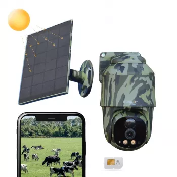 Technaxx 4G PT Dome TX-290 con pannello solare