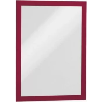 Cornice magnetica Durable DURAFRAME A4 rosso