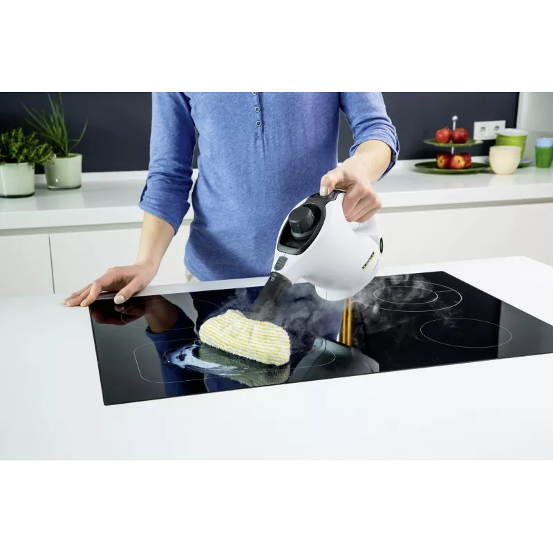 Pulitore a vapore portatile Kärcher SC 1 EasyFix 1200 W Nero, Bianco