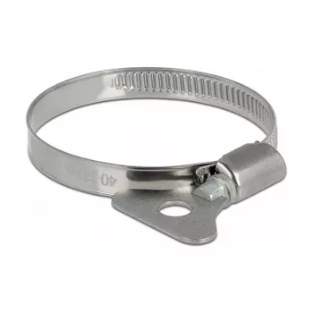 Fascette a farfalla DeLOCK 19581 40 - 60 mm 10 pz. metallo