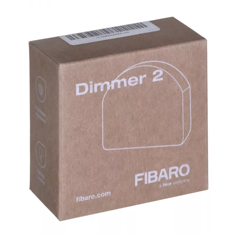 Modulo dimmer Fibaro Dimmer 2 FGD-212 Z-Wave, nero