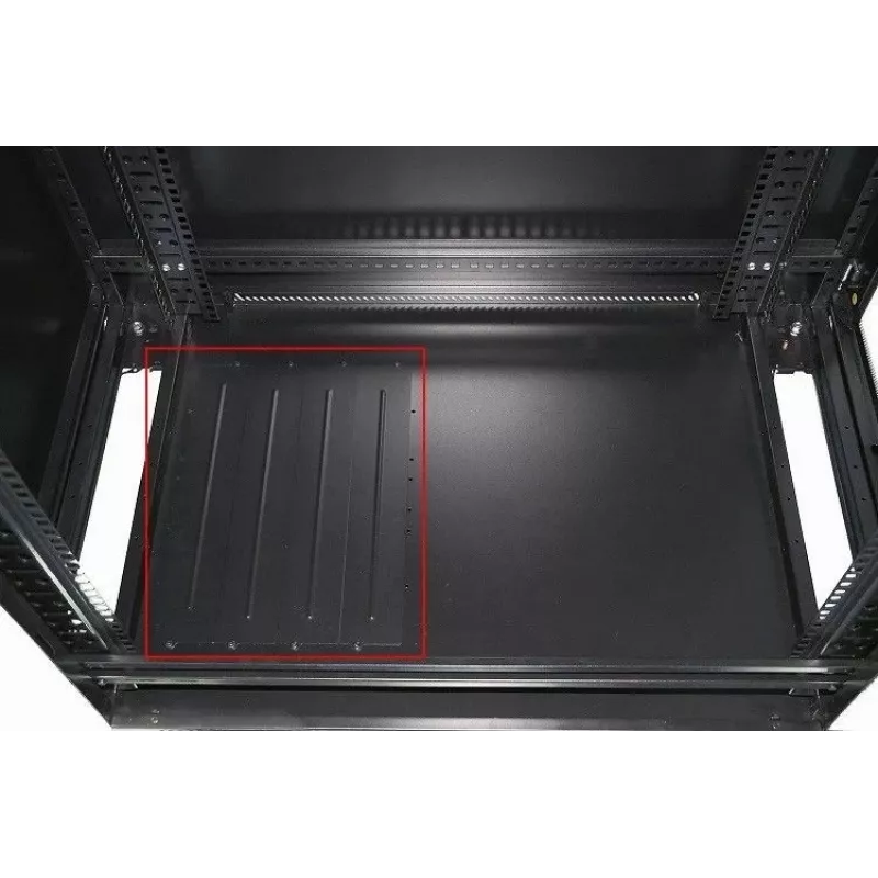 Extralink EX.11366 armadio rack 27U armadio autoportante nero