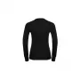 Odlo BL TOP girocollo manica lunga ACTIVE WARM ECO maglietta donna, taglia S, nero