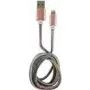 Cavo LC-POWER USB-Lightning-1M-4 1 m blu/rosa, USB-A a Lightning (LC-C-USB-LIGHTNING-1M-4)