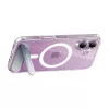 Custodia Torras Pstand Series per iPhone 16 Plus — cover protettiva trasparente con kickstand integrato