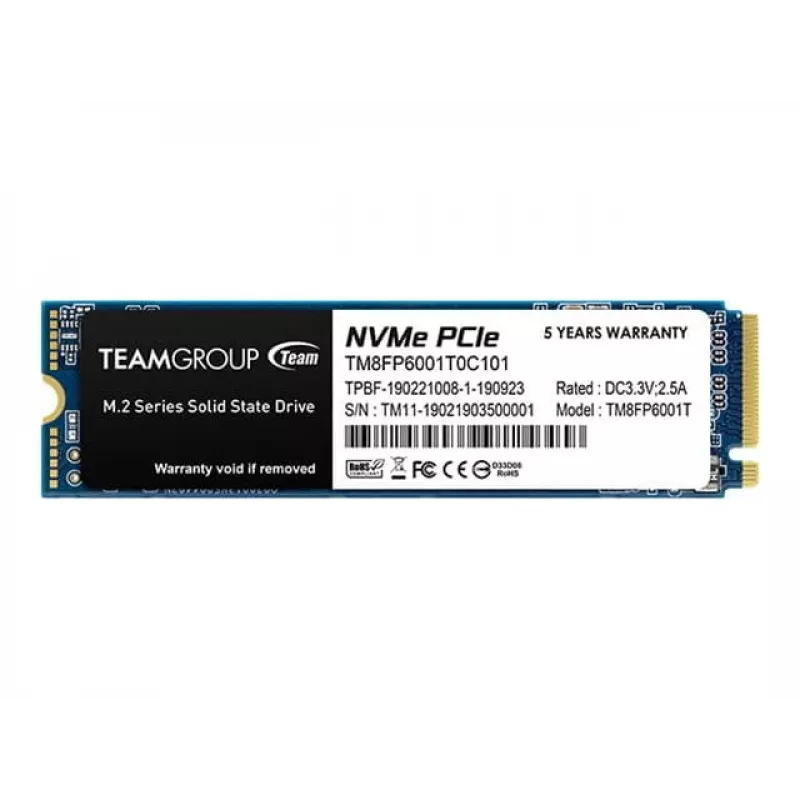 SSD Team Group 1 TB M.2 PCI Express 3.0 NVMe MP33