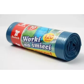 Sacchi per rifiuti, 120 l/10 pz., 30 micron
