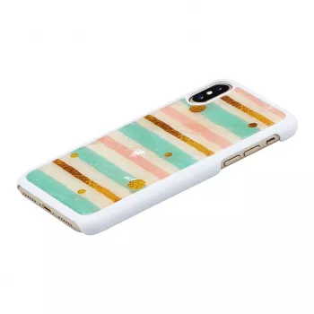 Custodia smartphone iKins per iPhone XS / iPhone XS Max – pop mint nero