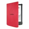 PocketBook H-S-634-R-WW Shell cover per Verse / Verse Pro da 15,2 cm (6 pollici), microfibra/PU, rosso