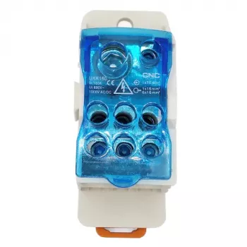Blocco di distribuzione HiSmart NV821785 unipolare 160A per impianti solari