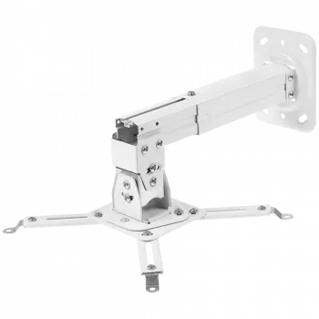 Supporto per proiettore da soffitto/parete ONKRON K3A — bianco, portata max 10 kg, 130×390×102 mm