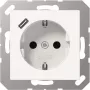 Presa Schuko con USB A1520-18CWW Type-C (A1520-18CWW)