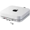 Dock per laptop Satechi ST-GMMSHS con filo USB 3.2 Gen 2 Type-C bianco