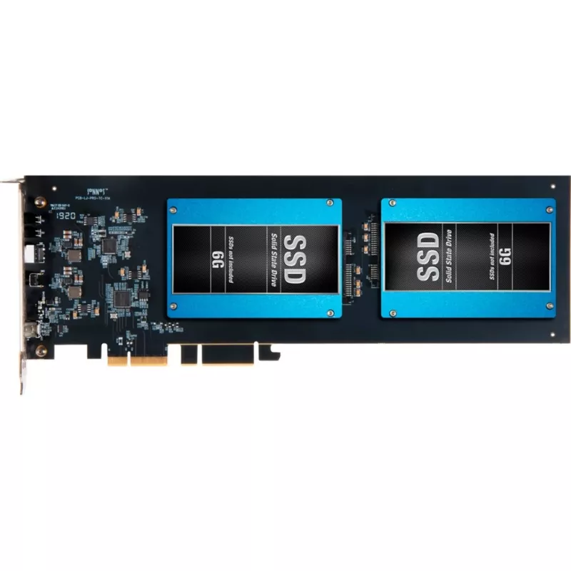 Sonnet Fusion Dual scheda RAID PCIe per SSD da 2,5 pollici, FUS-SSD-2RAID-E