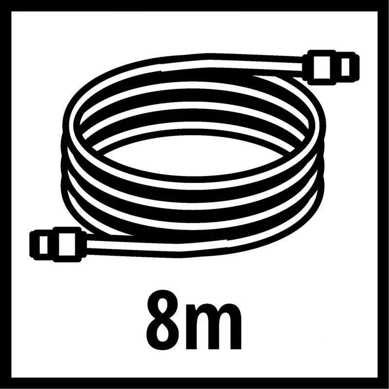 Tubo a spirale 4139420, tubo aria compressa rosso, 8 metri