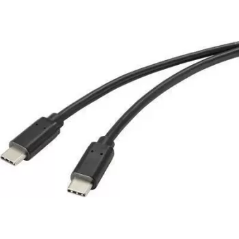 Renkforce RF-4716840 cavo USB 1 m USB 2.0 USB A USB C nero (RF-4716840)