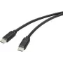 Renkforce RF-4716840 cavo USB 1 m USB 2.0 USB A USB C nero (RF-4716840)