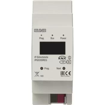 Interfaccia IP KNX Jung IPS300SREG — gateway KNX/IP per automazione edifici