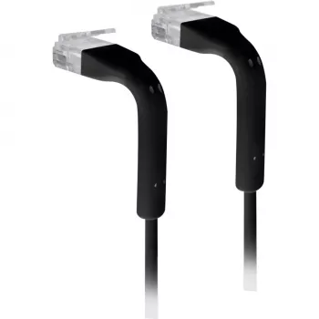 Ubiquiti U-Cable-Patch-RJ45-BK cavo in rame, cavo UniFi, RJ45, 0,1 m, nero