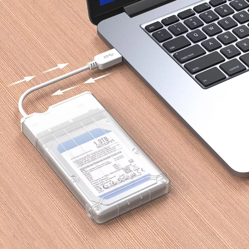 GrauGear case esterno per disco fisso 2.5HDD/SSD USB 3.2 alluminio - case per unità - 2,5