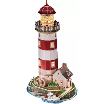 Puzzle 3D 72 pezzi lanterne versione notturna
