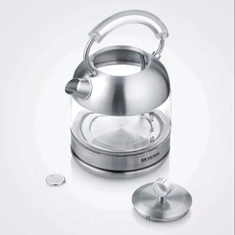 Bollitore elettrico Severin 1,7 L 2400 W acciaio inox
