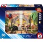 Thomas Kinkade Studios: DC Justice League - Hall Of Justice, Puzzle 1000 pezzi