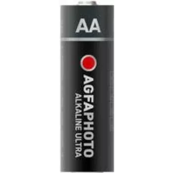 AgfaPhoto Ultra LR6 Mignon AA Batteria, alcalino-manganese, 1,5 V, 4 pz.