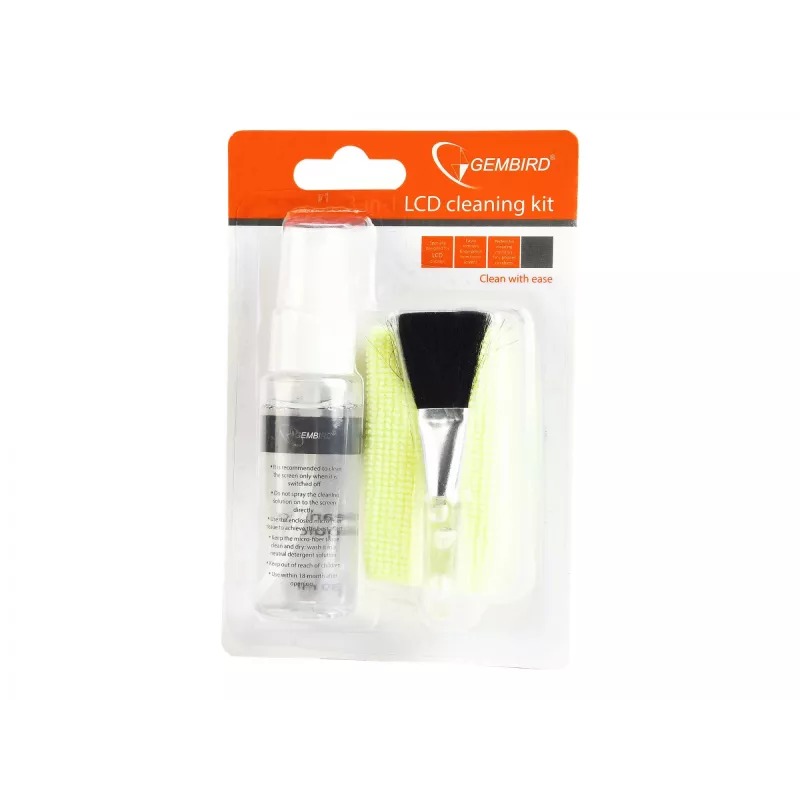 Kit di pulizia per dispositivi Gembird CK-LCD-04