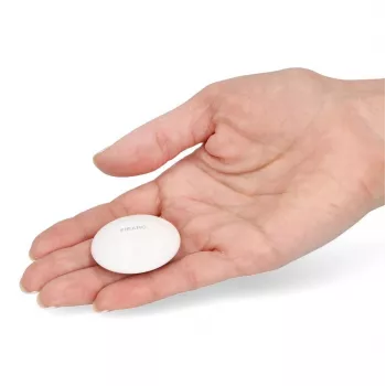 Sensore di temperatura Fibaro FGBRS-001 autonomo senza fili — interno, 2400 MHz, CR2032, precisione ±0,5°C
