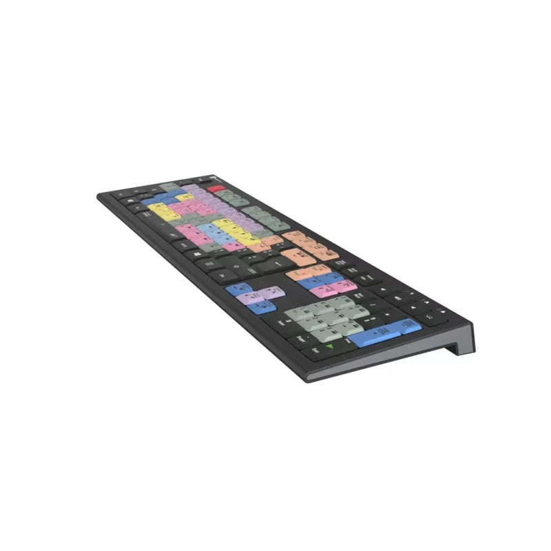Tastiera Logickeyboard LKB-EDIUS-A2PC-FR universale USB AZERTY francese nero
