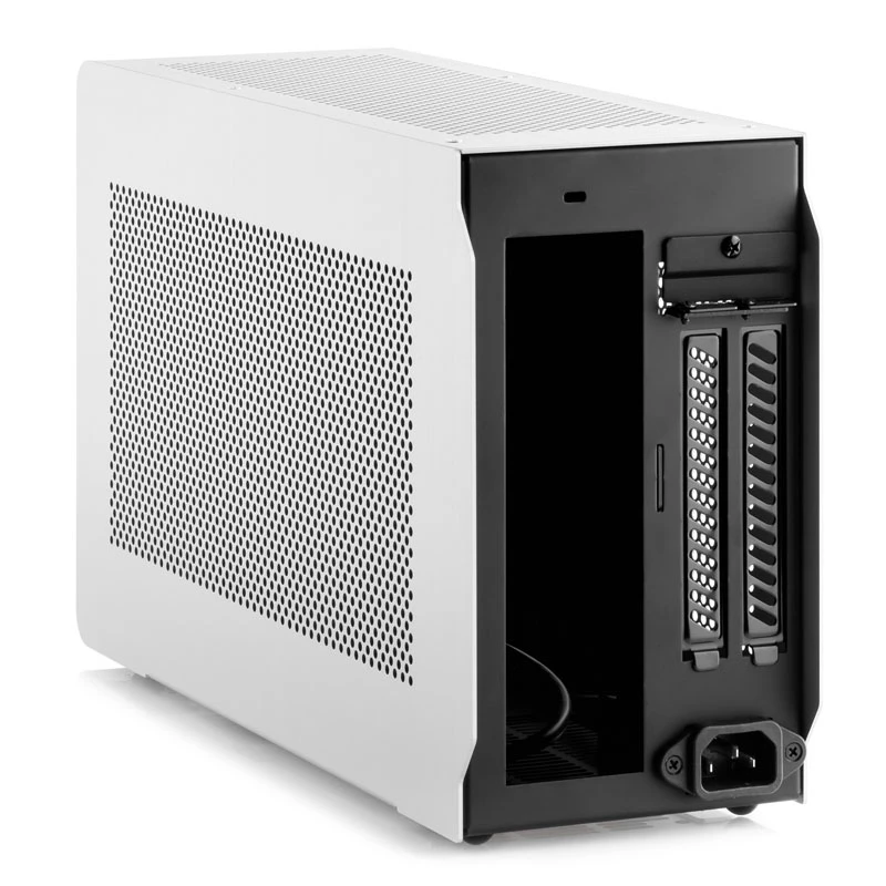 DAN Cases A4-SFX V4.1 - argento + Alpenföhn nero Ridge - 120 mm