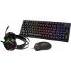 Set gaming Yenkee YGS 03 ECLIPSE 3-in-1 (tastiera, mouse, headset)